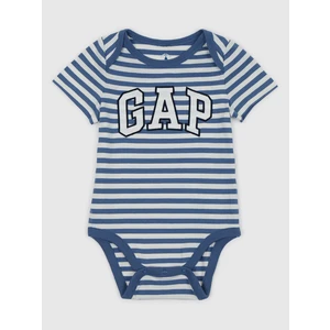 GAP Baby pruhované body s logem - Kluci