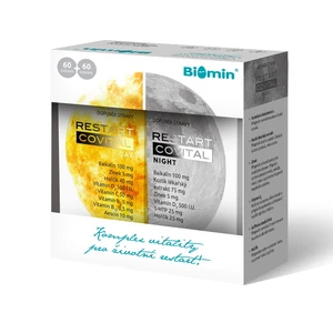 Biomin Restart Covital DAY+NIGHT dárkové balení 60+60 tobolek