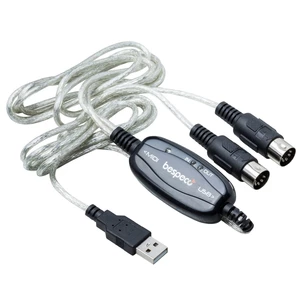 Bespeco BMUSB100 Transparent 2 m USB kábel