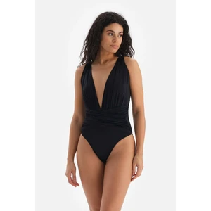 Dagi Black Deep V Swimwear