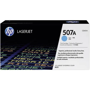 Toner HP 507A, 6000 stran (CE401A) modrý Azurová tonerová kazeta HP 507A LaserJet zajišťuje vysokou firemní produktivitu. Vyhněte se problémům a nákla