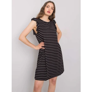 RUE PARIS Black casual dress