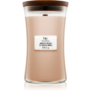 WoodWick Vonná sviečka váza Vanilla & Sea Salt 609,5 g