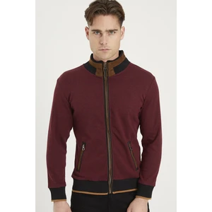 1021 DEWBERRY MEN'S SWEATSHIRT-BURGUNDY