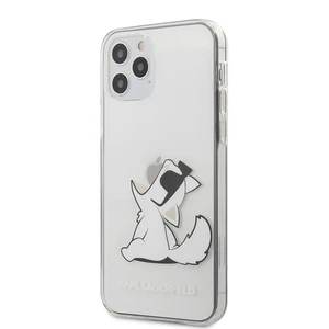 Tok Karl Lagerfeld PC/TPU Choupette Eat  iPhone 12/12 Pro, transparent