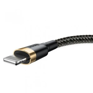 Baseus Cafule Cable USB/Lightning 2A 3m, arany/fekete