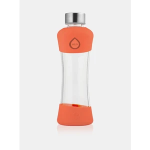 Oranžová sklenená fľaša z borosilikátového skla Equa Active Tangerine, 550 ml