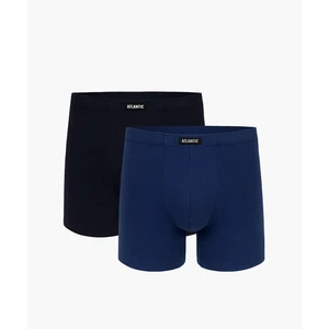 Man boxers ATLANTIC 2Pack - black/blue