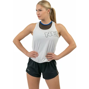 Nebbia FIT Activewear Tank Top “Racer Back” Blanco M Camiseta deportiva