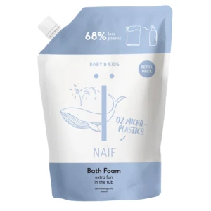 Naif Baby & Kids Relaxing Bath Foam relaxačná pena do kúpeľa náhradná náplň 500 ml