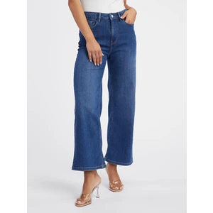 Orsay Dark Blue Women Wide Jeans - Women