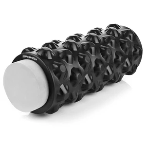 Spokey ROLL Massage Fitness Roller 2-in-1, Black