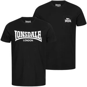 Lonsdale Men's t-shirt regular fit double pack