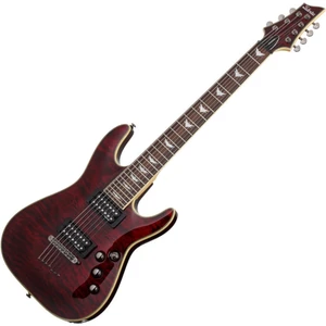 Schecter Omen Extreme-7 Black Cherry Guitarra eléctrica de 7 cuerdas