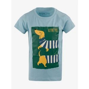 Children's T-shirt ALPINE PRO MOLKO aquamarine