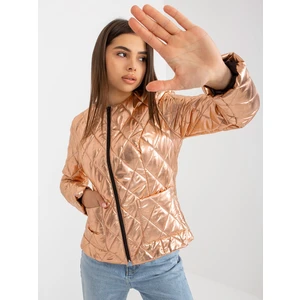 Gold Intermediate Quilted Jacket Without Hood