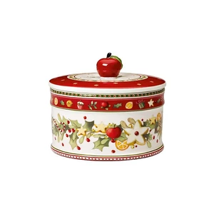 Porcelánová vianočná dóza Winter Bakery Delight Villeroy&Boch, ø 14 cm