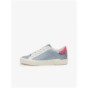 Creamy Blue Women's Sneakers Guess Wayne - Women