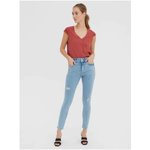 Vero Moda Sophia Jeans Modrá