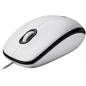 Logitech Optical USB Mouse M100, white