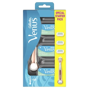 Gillette Venus Sensitive Smooth holicí strojek + náhradní břity 3 ks