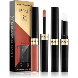 Max Factor Lipfinity Lip Colour dlhotrvajúci rúž s balzamom odtieň 115 Confident