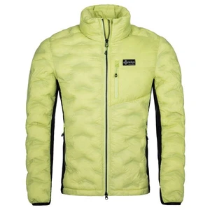 Men's outdoor insulated jacket KILPI ACTIS-M light green