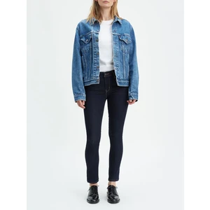 Levi's Tmavě modré dámské skinny fit džíny Levi's® 711 - Dámské