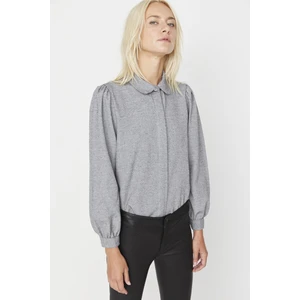 Trendyol Shirt - Gray - Regular fit