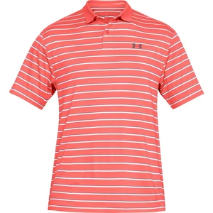 Under Armour Performance Polo 2.0 Divot Stripe Pánské funkční polo triko 1342082-652 Blitz Red L