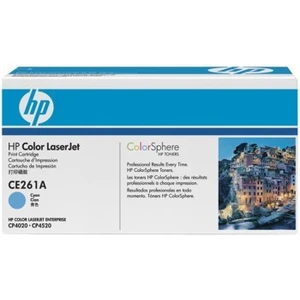 HP 648A CE261A azurový (cyan) originální toner