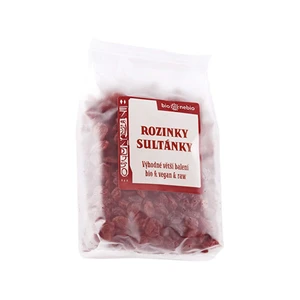 Bio nebio s. r. o. Bio rozinky sultánky 400 g