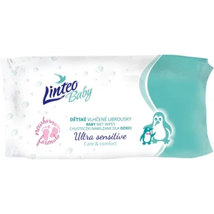 Linteo Vlhčené obrúsky Baby Ultra Sensitive 64 ks