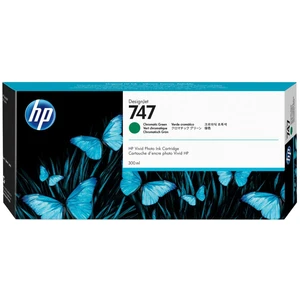 HP originálna cartridge P2V84A, HP 747, chromatic green, 300ml, HP HP DesignJet Z9