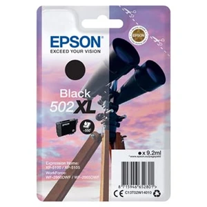 Epson originálna cartridge C13T02W14010, 502XL, T02W140, black, 9.2ml, Epson XP-5100, XP-5105, WF-2880dwf, WF2865dwf