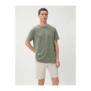 Koton Basic Gabardine Shorts Five Pocket Detailed Buttoned Cotton