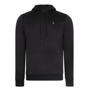 V4011 DEWBERRY MEN'S HOODED SWEATSHIRT-BLACK