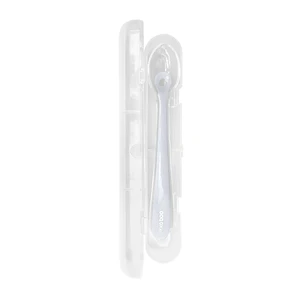 Kikkaboo Silicone Spoon in a Case lžička s pouzdrem 4 m+ Blue 1 ks