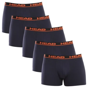 5PACK men's boxers HEAD dark blue (701203974 012)