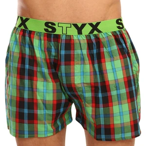 Men's shorts Styx sports rubber multicolored (B904)