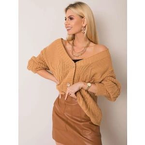 OH BELLA Oversized camel sweater