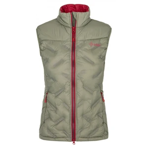 Women's thermal vest Kilpi NAI-W KHAKI