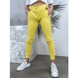 Women's sweatpants FITS yellow Dstreet z