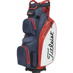 Titleist Cart 14 StaDry Navy/Red/White Sac de golf