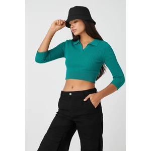 Koton Blouse - Green - Fitted