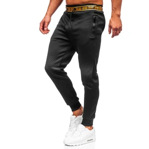 Pantaloni de training negri Bolf HM383