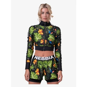 Nebbia High-energy crop bunda 564 jungle green variant: XS