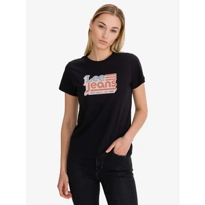 Lee T-shirt Crew Neck Tee Black - Women's