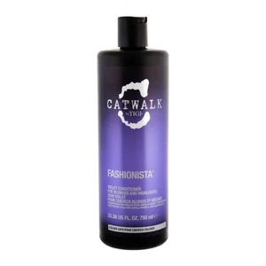 TIGI Catwalk Fashionista fialový kondicionér pro blond a melírované vlasy 750 ml