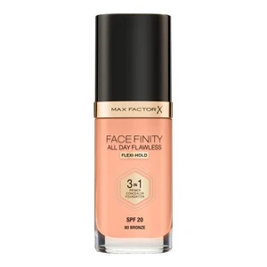 Max Factor Facefinity All Day Flawless dlhotrvajúci make-up SPF 20 odtieň 80 Bronze 30 ml